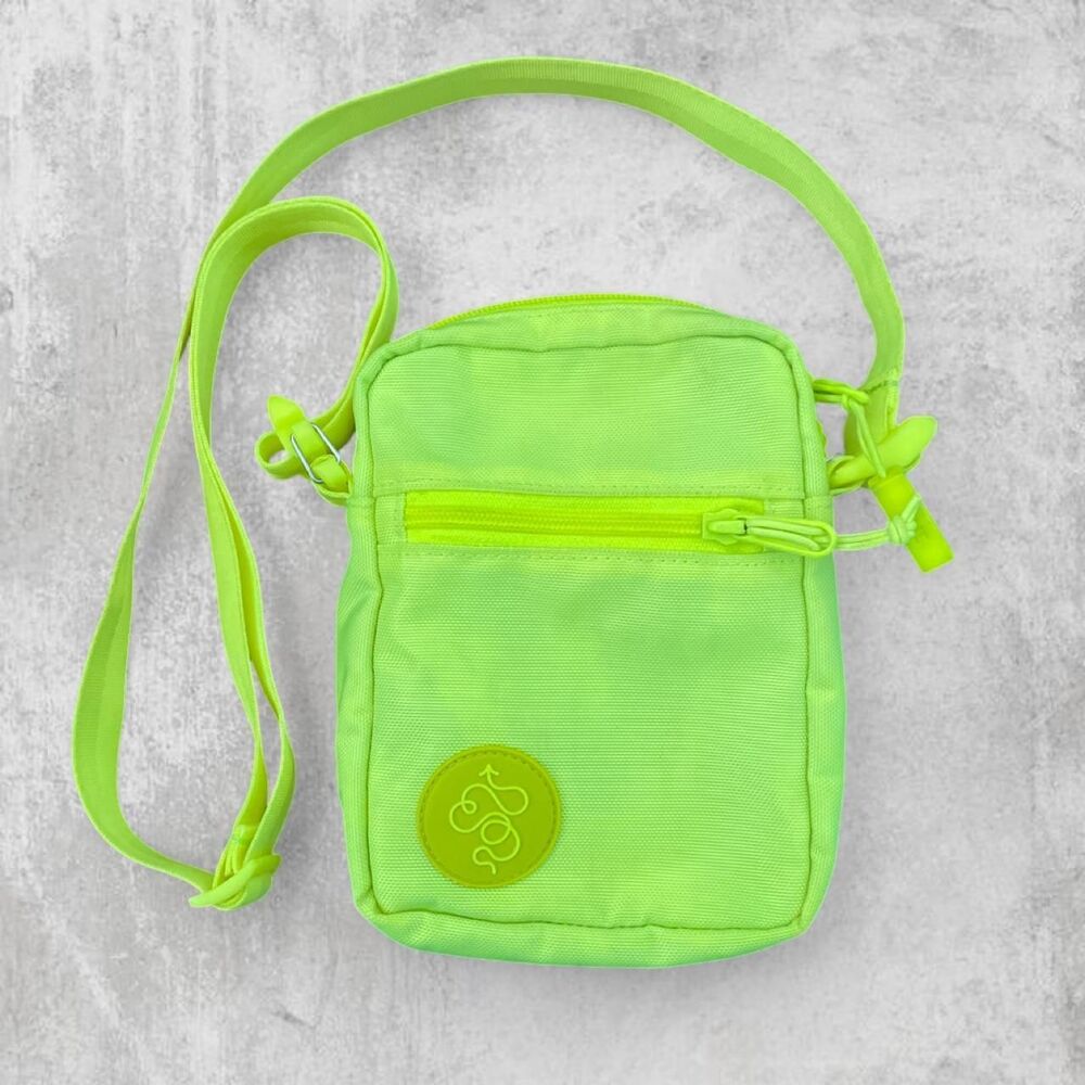 Baboon To The Moon Sling Bag 1.2L Neon Yellow Travel Crossbody